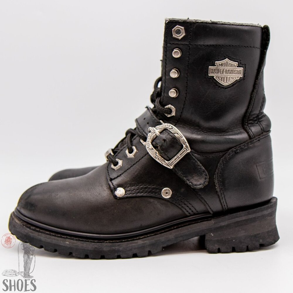 Harley Davidson Faded Glory Women's Motorcycle Boot - Size 6.5 - Picture 3 of 15